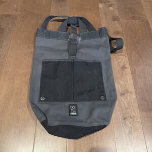 Chrome Industries Roll Top Bag Gray/Black Used